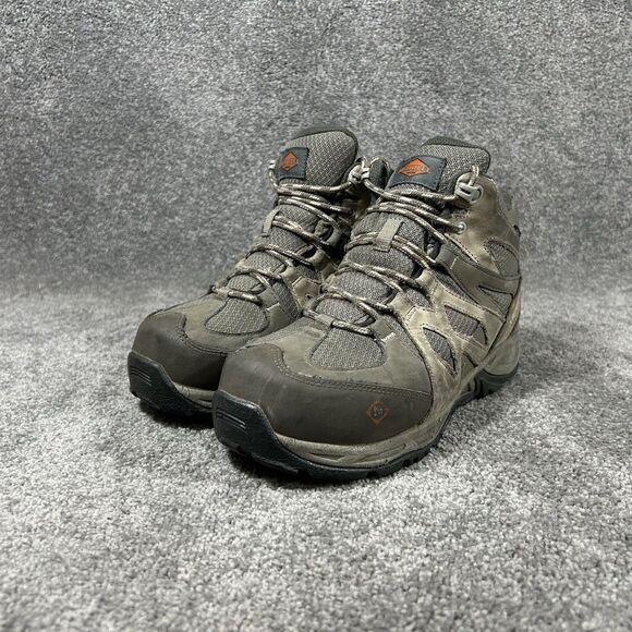 Merrell Siren Womens Sz 7 Brown Waterproof Hiking Mid Safety Toe Work Boots Used - Picture 6 of 14